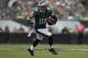 PHILADELPHIA, PA - OCTOBER 08: Zach Ertz #86 of the Philadelphia Eagles runs with the ball against the Arizona Cardinals at Lincoln Financial Field on October 8, 2017 in Philadelphia, Pennsylvania. (Photo by Mitchell Leff/Getty Images)