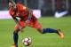 Chile's Arturo Vidal takes the ball during the 2018 World Cup qualifier football match against Ecuador in Santiago on October 5, 2017. / AFP PHOTO / Martin BERNETTI (Photo credit should read MARTIN BERNETTI/AFP/Getty Images)