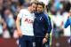 LONDON, ENGLAND - SEPTEMBER 23: Mauricio Pochettino manager / head coach of Tottenham Hotspur and Harry Kane of Tottenham Hotspur during the Premier League match between West Ham United and Tottenham Hotspur at London Stadium on September 23, 2017 in Lond