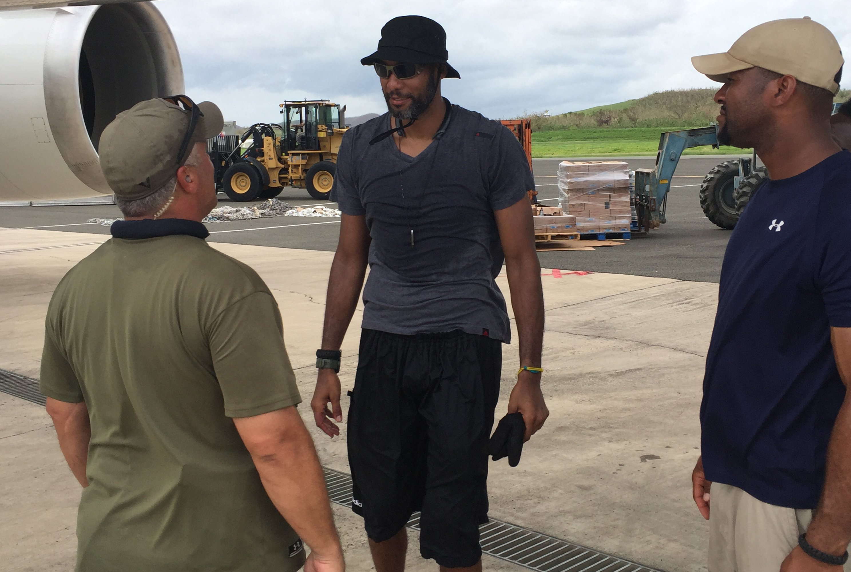 We'll figure this out': A trip with Tim Duncan to help save the Virgin  Islands, Breaking