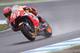 MOTEGI, JAPAN - OCTOBER 13: Marc Marquez of Spain and Repsol Honda Team rounds the bend during the MotoGP of Japan - Free Practice at Twin Ring Motegi on October 13, 2017 in Motegi, Japan. (Photo by Mirco Lazzari gp/Getty Images)