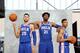 The trio of Ben Simmons (left), Joel Embiid (center) and Markelle Fultz (right) could be a bright spot for the Sixers season.