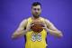 EL SEGUNDO, CA - SEPTEMBER 25: Andrew Bogut #66 of the Los Angeles Lakers poses during media day September 25, 2017, in El Segundo, California. NOTE TO USER: User expressly acknowledges and agrees that, by downloading and/or using this photograph, user is