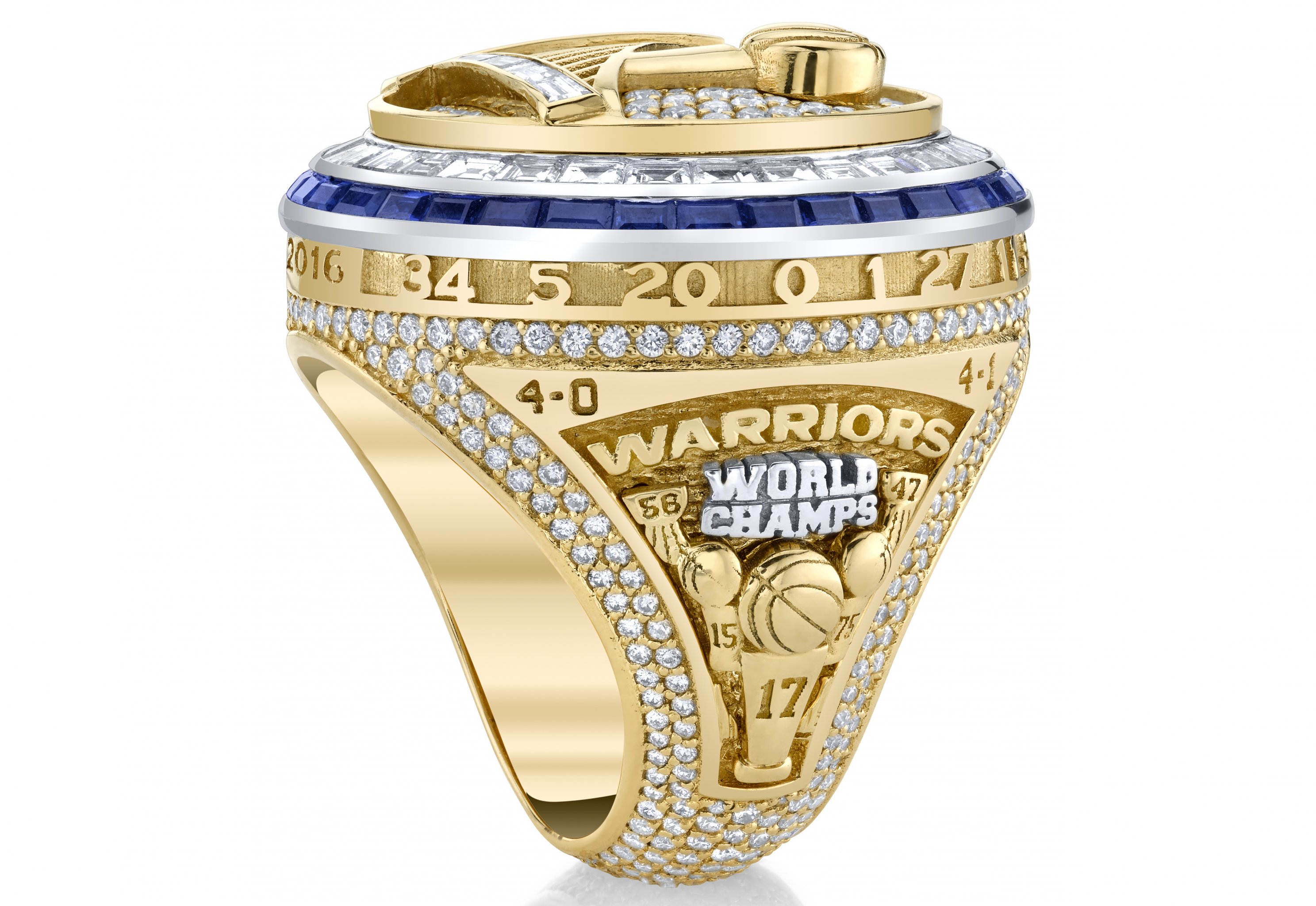Golden State Warriors on X: Take a closer look at the #Warriors  Championship rings »   / X