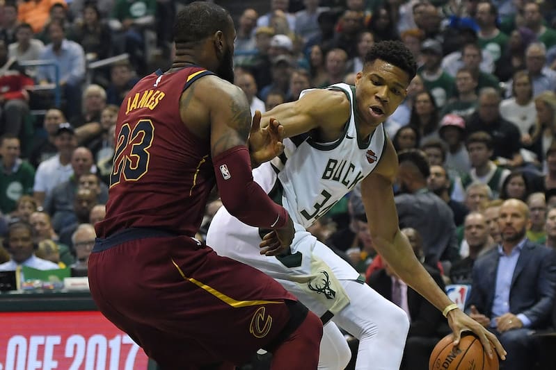 全明星首輪投票:字母哥暫壓詹皇成票王 杜蘭特西區最高-黑特籃球-NBA新聞影音圖片分享社區