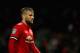 MANCHESTER, ENGLAND - SEPTEMBER 20: Luke Shaw of Manchester United looks on during the Carabao Cup Third Round match between Manchester United and Burton Albion at Old Trafford on September 20, 2017 in Manchester, England. (Photo by Richard Heathcote/Ge
