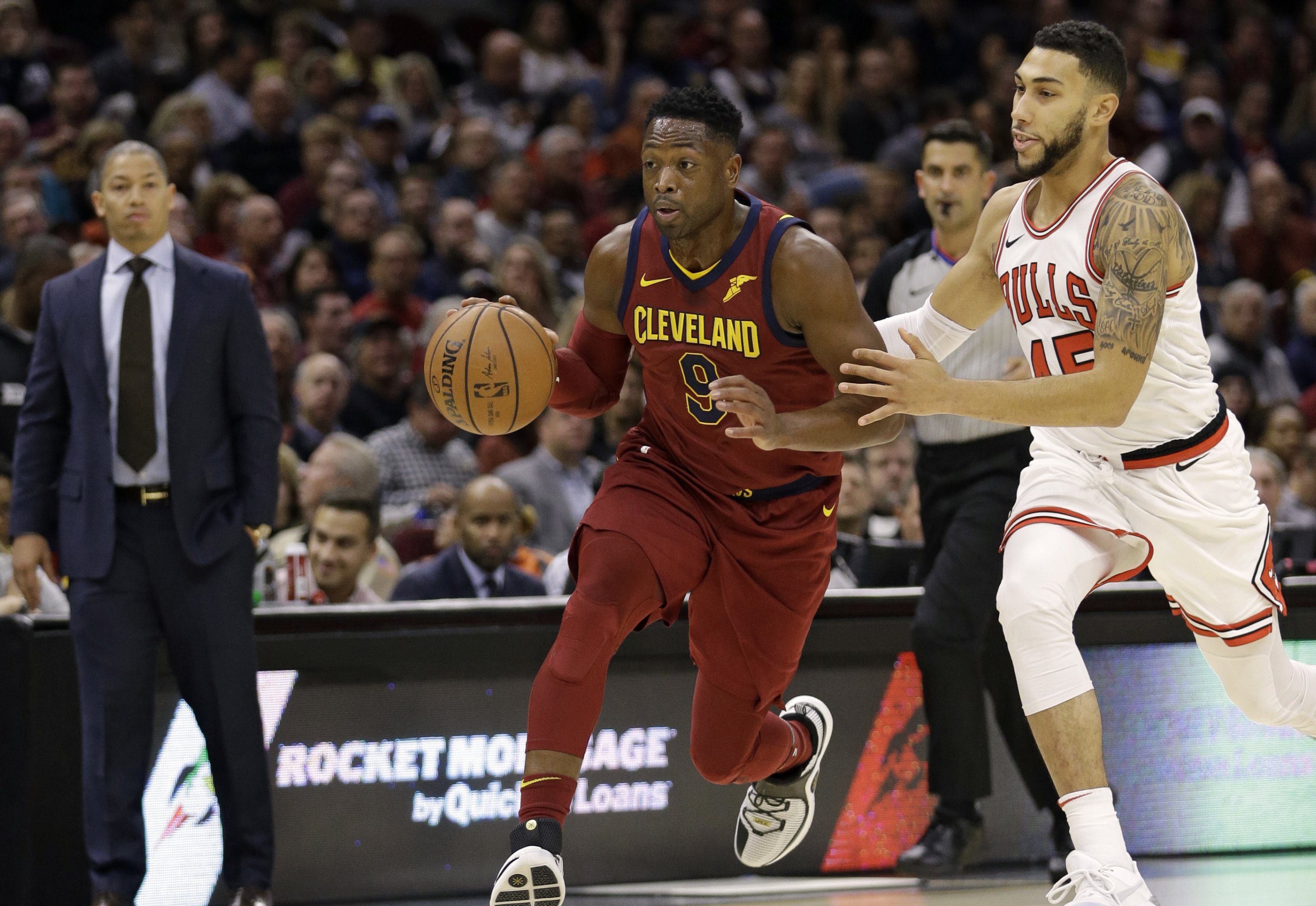 After introspection, Dwyane Wade thrives in bench role for Cavaliers.