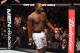 Derek Brunson celebrates his win over Machida.