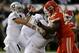 Derek Carr's effectiveness drops precipitously when he's faced with pressure.