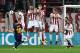 Messi struggled to set his sights in front of goal.