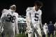 EAST LANSING, MI - NOVEMBER 04: DaeSean Hamilton #5 of the Penn State Nittany Lions leaves the field after a 27-24 loss to the Michigan State Spartans at Spartan Stadium on November 4, 2017 in East Lansing, Michigan. (Photo by Gregory Shamus/Getty Images)