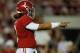 TUSCALOOSA, AL - NOVEMBER 04: Jalen Hurts #2 of the Alabama Crimson Tide runs the offense against the LSU Tigers at Bryant-Denny Stadium on November 4, 2017 in Tuscaloosa, Alabama. (Photo by Kevin C. Cox/Getty Images)