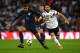LONDON, ENGLAND - NOVEMBER 10: Ruben Loftus-Cheek of England and IIkay Gundogan of Germany battle for possession during the International friendly match between England and Germany at Wembley Stadium on November 10, 2017 in London, England. (Photo by Ros