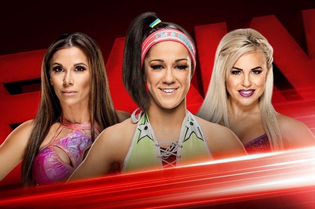 Mickie James, Bayley and Dana Brooke will compete for the right to join Team Raw.