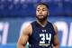INDIANAPOLIS, IN - MARCH 06: Defensive back Marshon Lattimore of Ohio State looks on during day six of the NFL Combine at Lucas Oil Stadium on March 6, 2017 in Indianapolis, Indiana. (Photo by Joe Robbins/Getty Images)