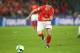BASEL, SWITZERLAND - NOVEMBER 12: Steven Zuber of Switzerland controls the ball during the FIFA 2018 World Cup Qualifier Play-Off second leg match between Switzerland and Northern Ireland at St. Jakob-Park on November 12, 2017 in Basel, Basel-Stadt. (Ph