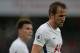 Tottenham Hotspur's English striker Harry Kane (R) and Tottenham Hotspur's English midfielder Dele Alli react after Arsenal's first goal during the English Premier League football match between Arsenal and Tottenham Hotspur at the Emirates Stadium in Lond