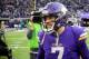 MINNEAPOLIS, MN - NOVEMBER 19: Case Keenum #7 of the Minnesota Vikings looks on after the game against the Los Angeles Rams on November 19, 2017 at US Bank Stadium in Minneapolis, Minnesota. (Photo by Hannah Foslien/Getty Images)