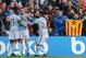 Aspas celebrates the first match for Celta.