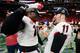 ATLANTA, GA - DECEMBER 02: Jake Fromm #11 celebrates with Malik Herring #10 of the Georgia Bulldogs after beating the Auburn Tigers in the SEC Championship at Mercedes-Benz Stadium on December 2, 2017 in Atlanta, Georgia. (Photo by Kevin C. Cox/Getty Ima