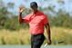 NASSAU, BAHAMAS - DECEMBER 03: Tiger Woods of the United States reacts on the fourth green during the final round of the Hero World Challenge at Albany, Bahamas on December 3, 2017 in Nassau, Bahamas. (Photo by Mike Ehrmann/Getty Images)