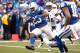 INDIANAPOLIS, IN - NOVEMBER 26: Frank Gore #23 of the Indianapolis Colts runs for a touchdown against the Tennessee Titans at Lucas Oil Stadium on November 26, 2017 in Indianapolis, Indiana. (Photo by Andy Lyons/Getty Images)