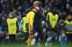 MANCHESTER, ENGLAND - DECEMBER 18: Alexis Sanchez of Arsenal (L) and Josep Guardiola, Manager of Manchester City (R) embrace after the final whistle during the Premier League match between Manchester City and Arsenal at the Etihad Stadium on December 18,