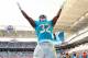 MIAMI GARDENS, FL - DECEMBER 03: Kenyan Drake #32 of the Miami Dolphins celebrates after scoring a tocuhdown in the third quarter against the Denver Broncos at the Hard Rock Stadium on December 3, 2017 in Miami Gardens, Florida. (Photo by Chris Trotman/