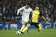 (L-R) Isco of Real Madrid, Julian Weigl of Borussia Dortmund during the UEFA Champions League group H match between Real Madrid and Borussia Dortmund on December 06, 2017 at the Santiago Bernabeu stadium in Madrid, Spain.(Photo by VI Images via Getty Imag