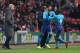 SOUTHAMPTON, ENGLAND - DECEMBER 10: Olivier Giroud of Arsenal substitutes Alexandre Lacazette of Arsenal watched by Arsene Wenger manager / head coach of Arsenal during the Premier League match between Southampton and Arsenal at St Mary's Stadium on Decem