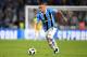 AL AIN, UNITED ARAB EMIRATES - DECEMBER 12: Everton of Gremio in action during the FIFA Club World Cup UAE 2017 semi-final match between Gremio FBPA and CF Pachuca on December 12, 2017 in Al Ain, United Arab Emirates. (Photo by Etsuo Hara/Getty Images