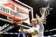 Bobby's brother Dan after winning the Atlantic 10 Tournament