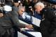 WEST BROMWICH, ENGLAND - DECEMBER 17: Jose Mourinho, Manager of Manchester United and Alan Pardew, Manager of West Bromwich Albion greet each other prior to the Premier League match between West Bromwich Albion and Manchester United at The Hawthorns on D