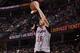 CLEVELAND, OH - OCTOBER 2: Kyle Korver #26 of the Cleveland Cavaliers shoots the ball at the open practice on October 2, 2017 at Quicken Loans Arena in Cleveland, Ohio. NOTE TO USER: User expressly acknowledges and agrees that, by downloading and/or usin