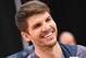 OAKLAND, CA - JUNE 3: A close up shot of Kyle Korver #26 of the Cleveland Cavaliers smiling during practice and media availability as part of the 2017 NBA Finals on June 3, 2017 at the Warriors Practice Facility in Oakland, California. NOTE TO USER: User