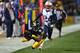 PITTSBURGH, PA - DECEMBER 17: Martavis Bryant #10 of the Pittsburgh Steelers makes a diving catch on a pass from Ben Roethlisberger #7 in the first half during the game against the New England Patriots at Heinz Field on December 17, 2017 in Pittsburgh, Pe