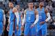 The new-look Thunder have not been more than a game over .500 all season.