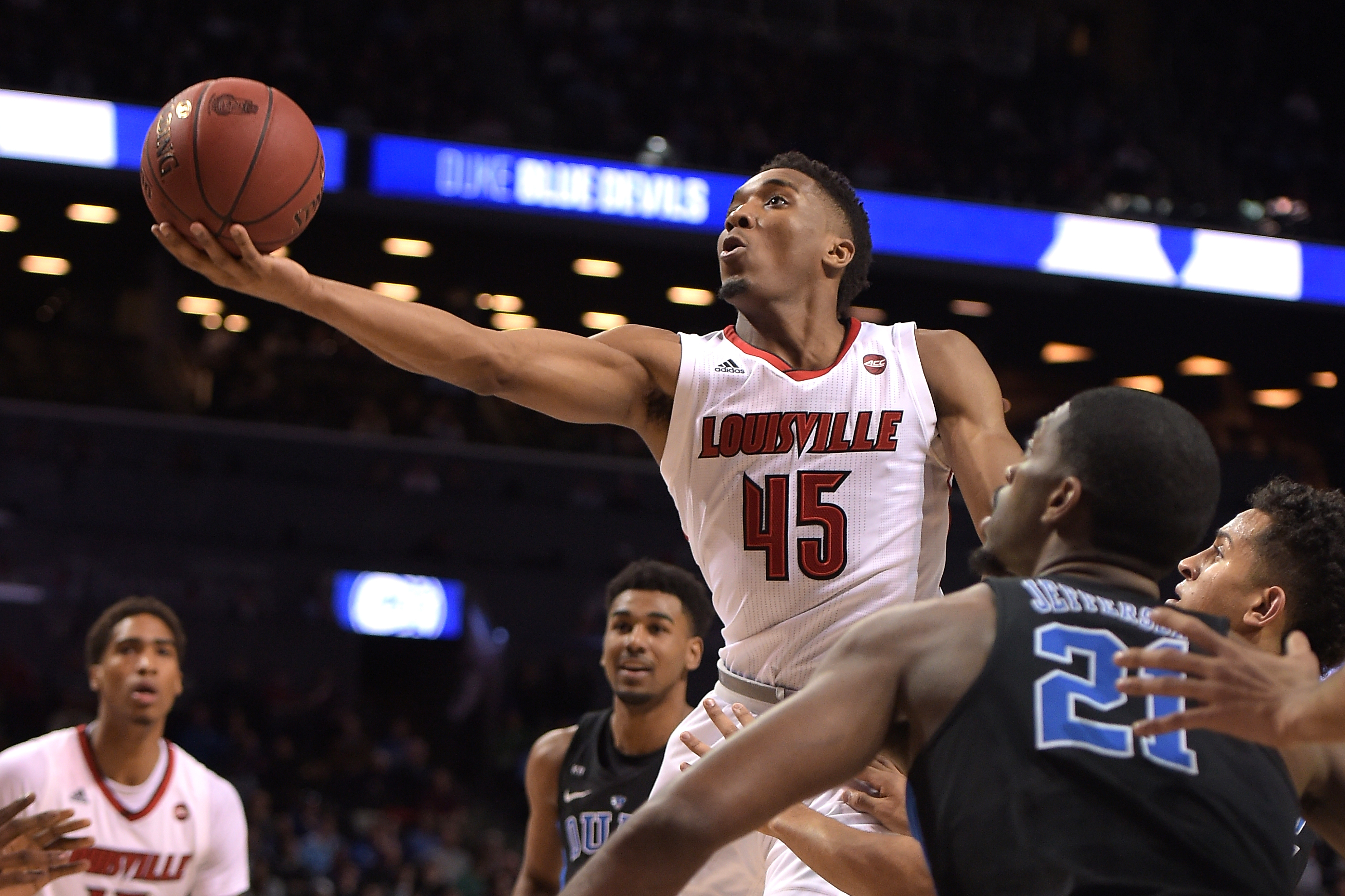 Donovan Mitchell wore shoes to 'pay respect' to Louisville basketball