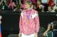 LONDON, ENGLAND - AUGUST 12: Andrei Kirilenko #15 of Russia stands on the podium with the Bronze medal after the Men's Gold Medal Basketball Game against Spain on Day 16 of the London 2012 Olympic Games at the North Greenwich Arena on August 12, 2012 in L