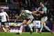 BURNLEY, ENGLAND - DECEMBER 23: Jan Vertonghen of Tottenham Hotspur is closed down by Phil Bardsley during the Premier League match between Burnley and Tottenham Hotspur at Turf Moor on December 23, 2017 in Burnley, England. (Photo by Nigel Roddis/Getty
