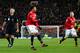 MANCHESTER, ENGLAND - DECEMBER 26: Jesse Lingard of Manchester United celebrates scoring the 2nd Manchester United goal with Luke Shaw during the Premier League match between Manchester United and Burnley at Old Trafford on December 26, 2017 in Mancheste