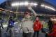 SEATTLE, WA - DECEMBER 31: Head coach Bruce Arians of the Arizona Cardinals heads off the field after a 26-24 win over the Seattle Seahawks at CenturyLink Field on December 31, 2017 in Seattle, Washington. (Photo by Otto Greule Jr/Getty Images)