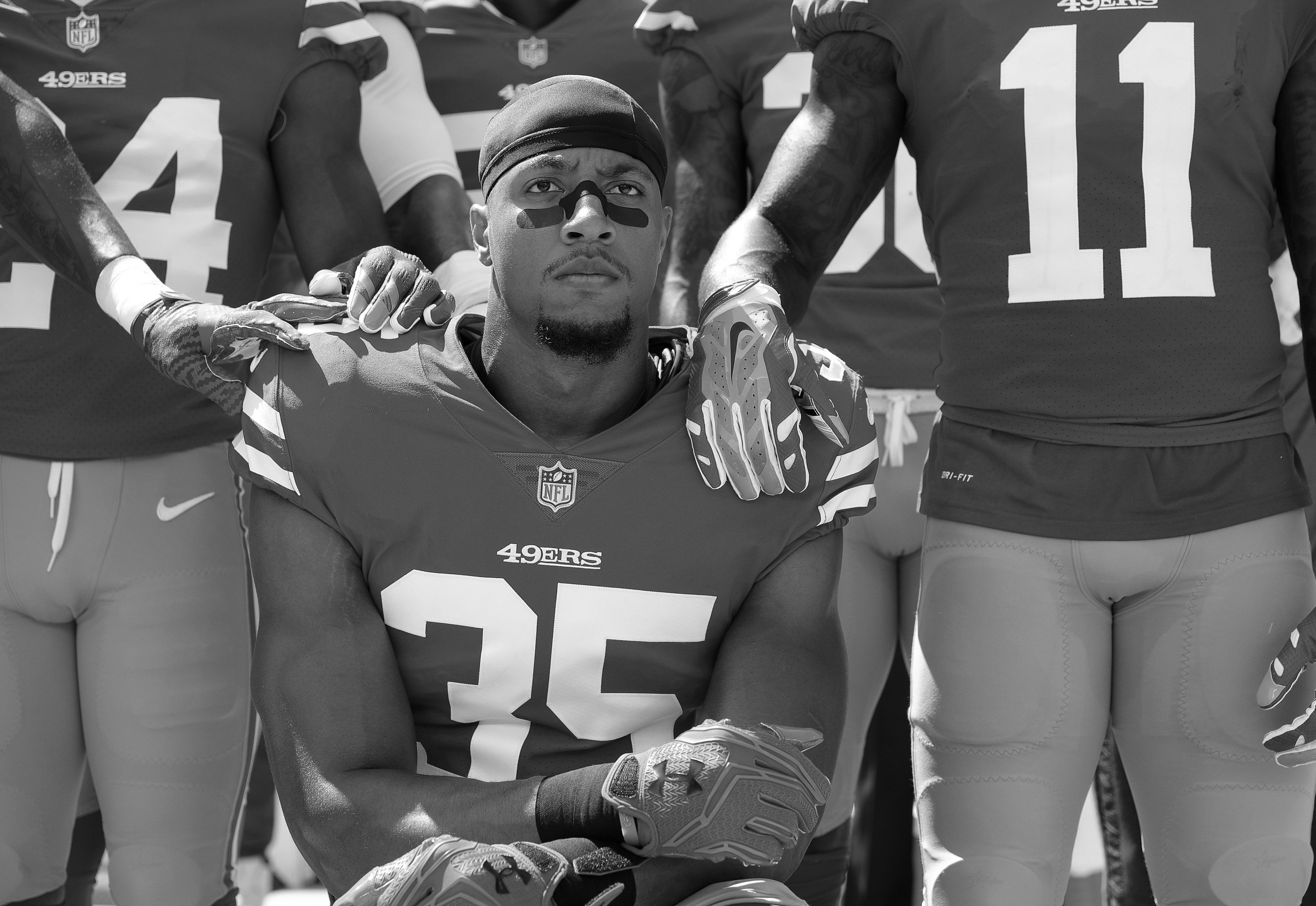 NFL Football List Of Nfl Players Kneeling For Anthem