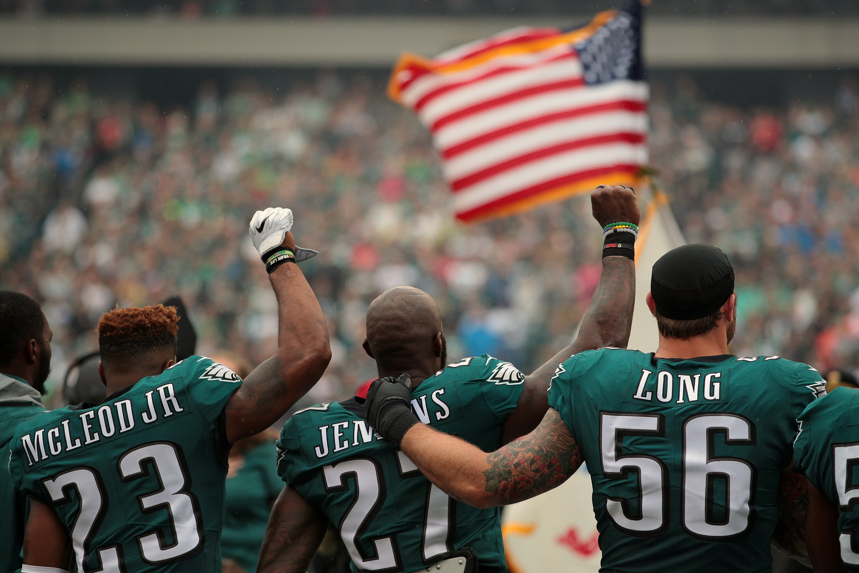 The Nfls Last Men Kneeling Bleacher Report Latest News