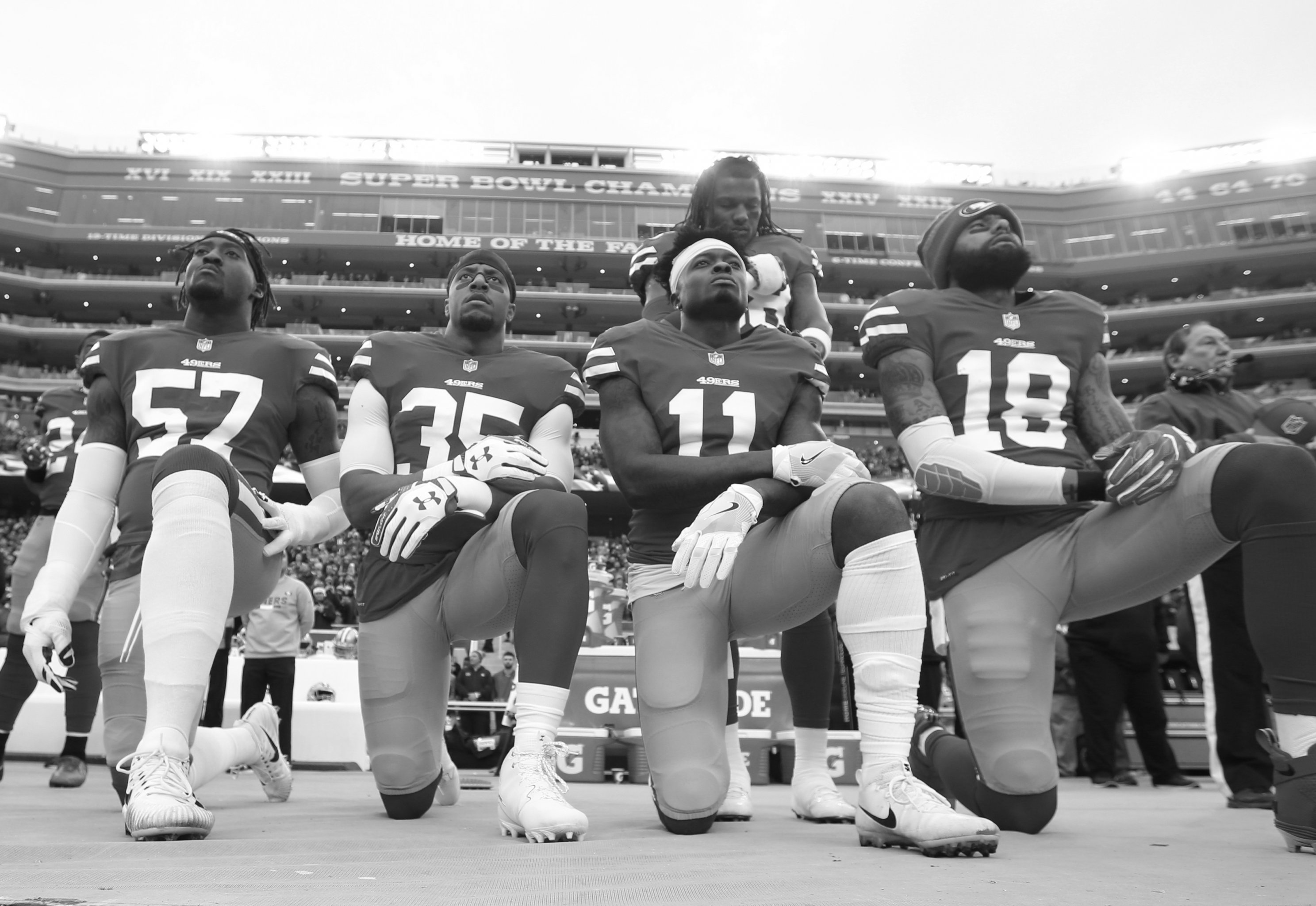 Colin Kaepernick kneeling timeline: How protests during the national anthem  started a movement in the NFL