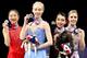 Nagasu was joined on the awards podium by champion Bradie Tennell, bronze medalist Karen Chen and Olympic alternate Ashley Wagner.