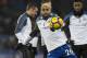 Leicester City's Algerian midfielder Riyad Mahrez warms up ahead of the English Premier League football match between Leicester City and Manchester United at King Power Stadium in Leicester, central England on December 23, 2017. / AFP PHOTO / Roland HARRI