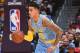 LOS ANGELES, CA - JANUARY 3: Kyle Kuzma #0 of the Los Angeles Lakers handles the ball against the Oklahoma City Thunder on January 3, 2018 at STAPLES Center in Los Angeles, California. NOTE TO USER: User expressly acknowledges and agrees that, by downloa