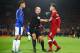 Holgate and Firmino clashed during the Merseyside derby.