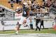 UCF went undefeated this season and Hughes tied for the team lead with four interceptions.